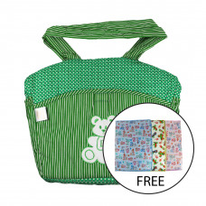 Duck Mother Bag Cotton 2 (ATL94) Green FREE 1 Pcs Duck PVC Small Baby Mat (WS107)